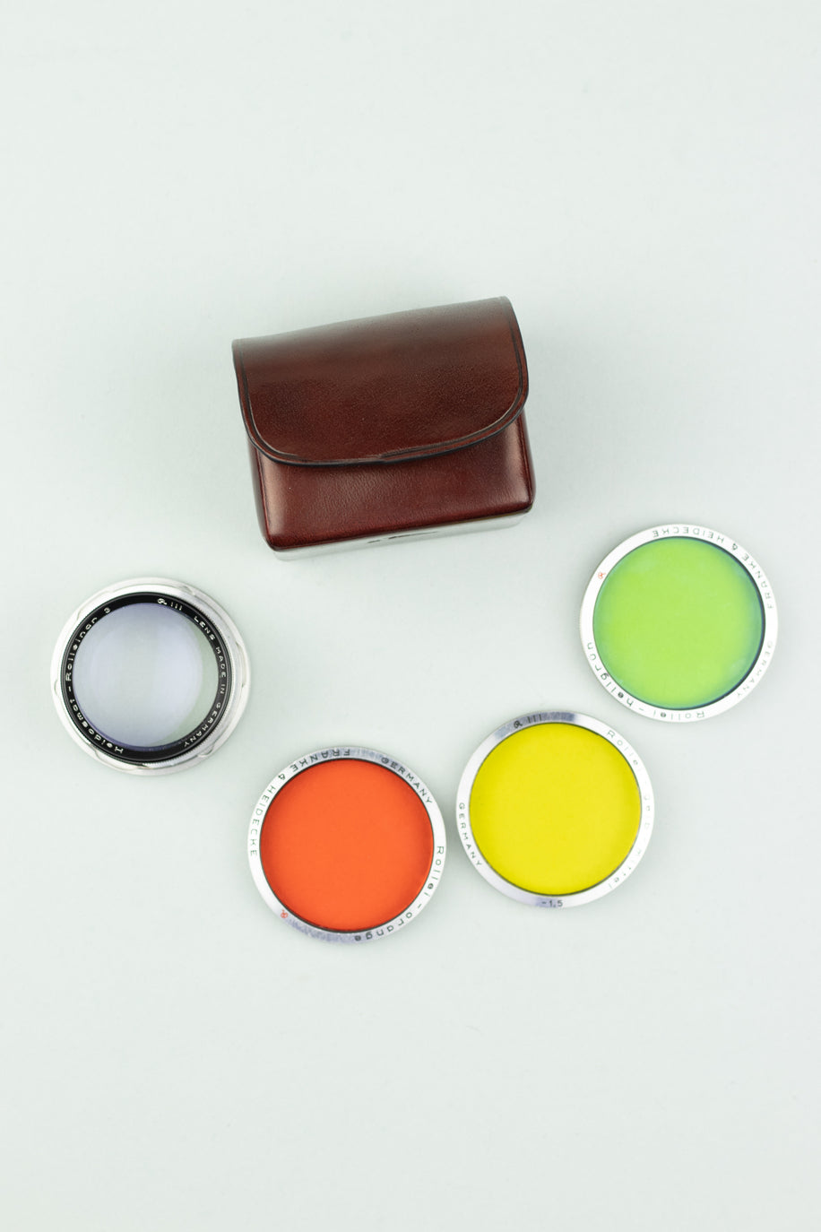 Case for 3 filters and 1 Lens